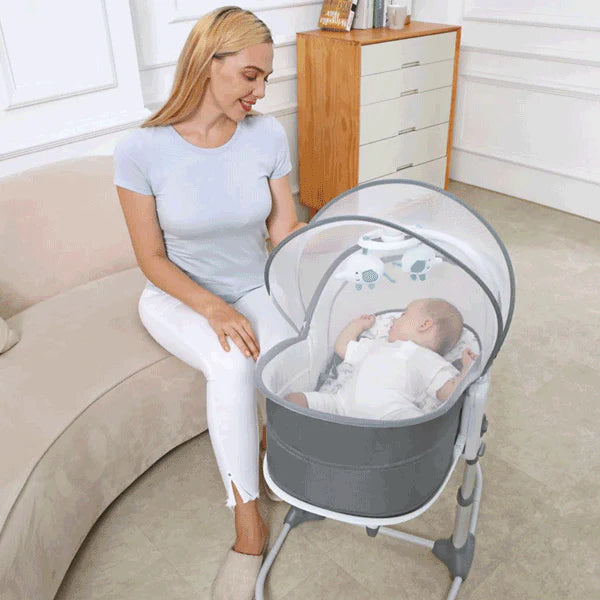Mastela Delux 6 In 1 Multifunctional Bassinet & Rocker