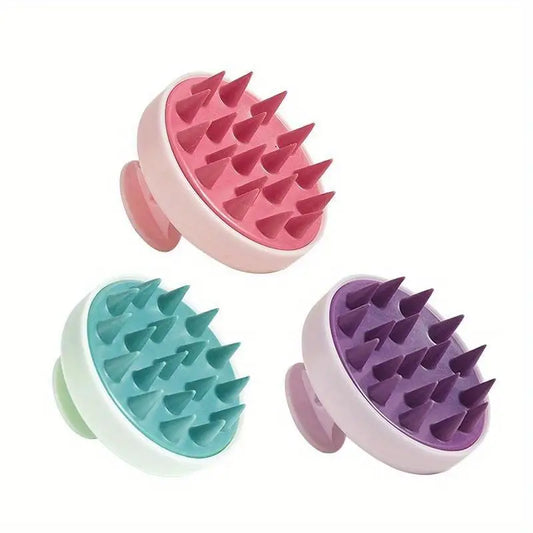 Silicone Scalp Massager & Shampoo Brush