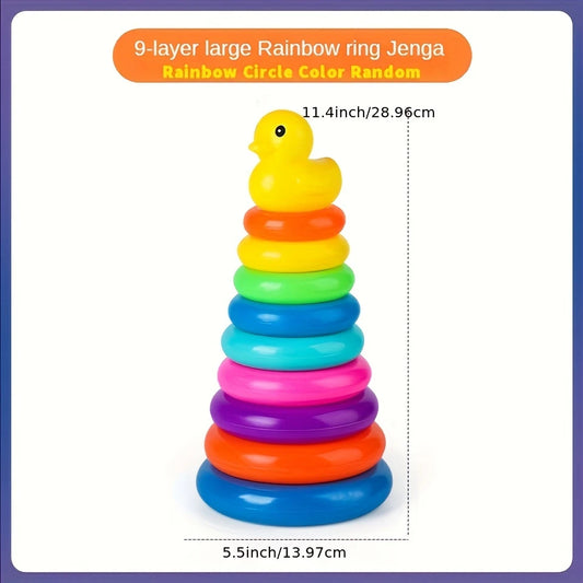 Educational 9 Layers Stacking Toy Tower Game