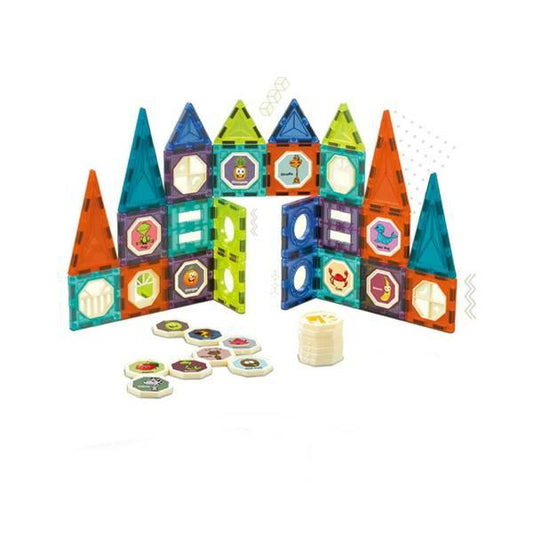 Magic Magnetic Blocks Learning And Play 52pcs