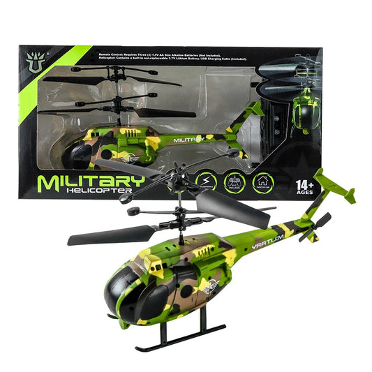 Remote Control Army Helicopter Rescue Aircraft with USB Charging for Children Boy Toys