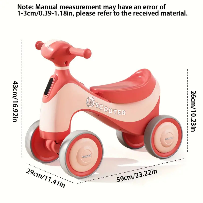 Four-wheel Sliding Bike Balance Bike