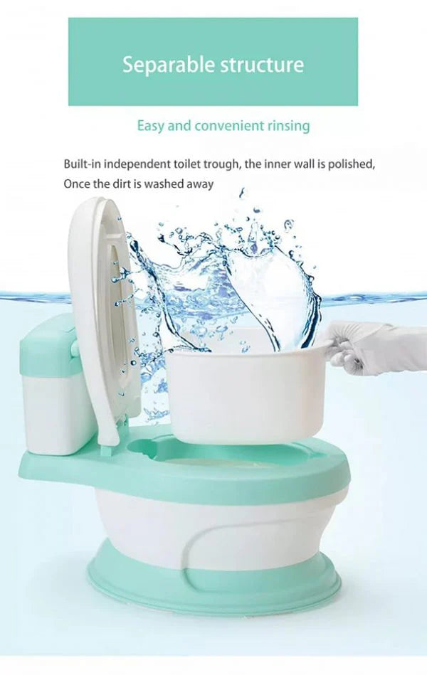 Commode Shaped Baby Training Putty Seat