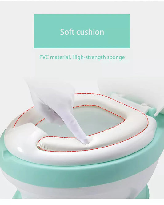Commode Shaped Baby Training Putty Seat