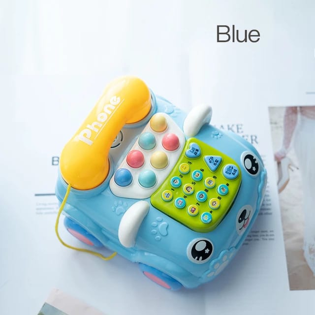 Musical Electronic Children's Play Telephone Multifunctional Toy For Kids And Toddlers
