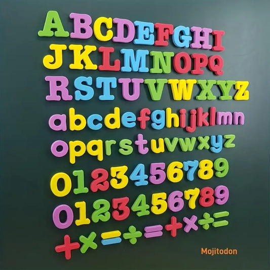 79 Pieces Moodon Educational Magnetic Stickers for Kids