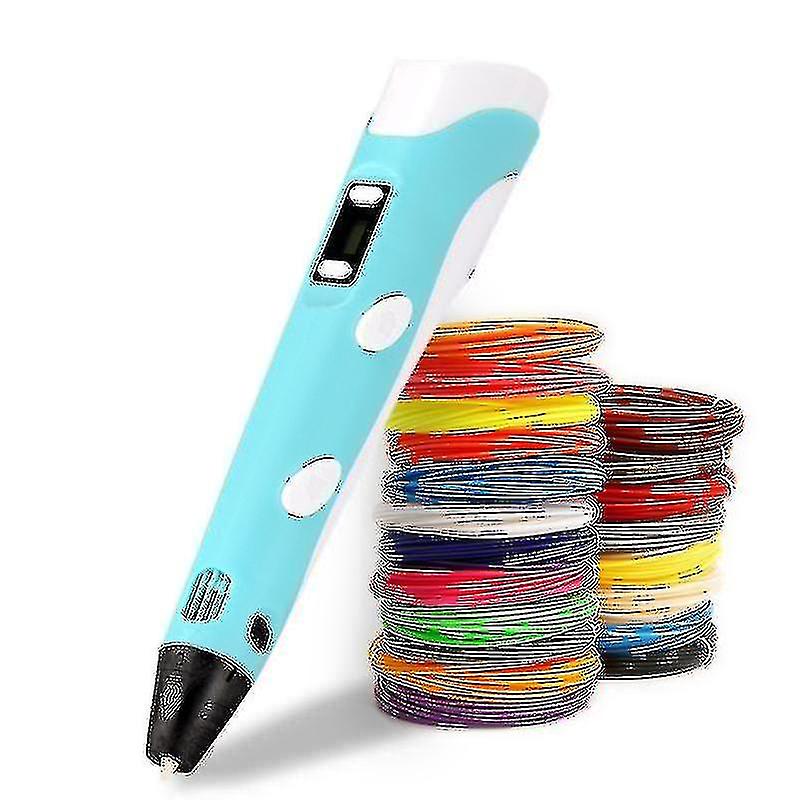 3D Printing Pen with LCD Display Compatible with 1.75mm PLA/ABS Filament USB