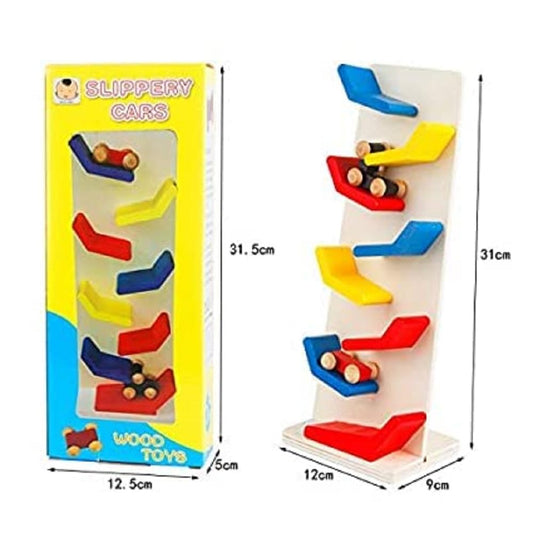 Shopfleet Wooden Slippery Cars