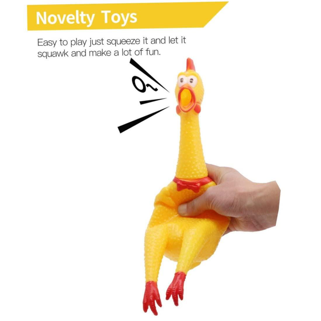 Squeaky Screaming Chicken Fun Pet