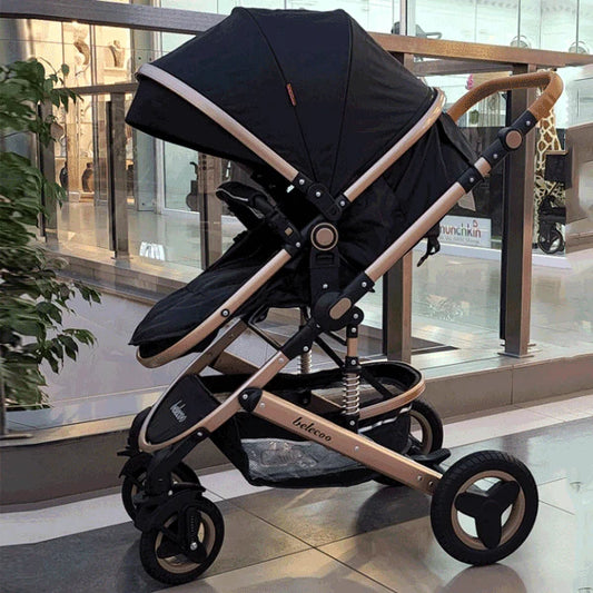Belecoo 3 In 1 Baby Stroller Foldable