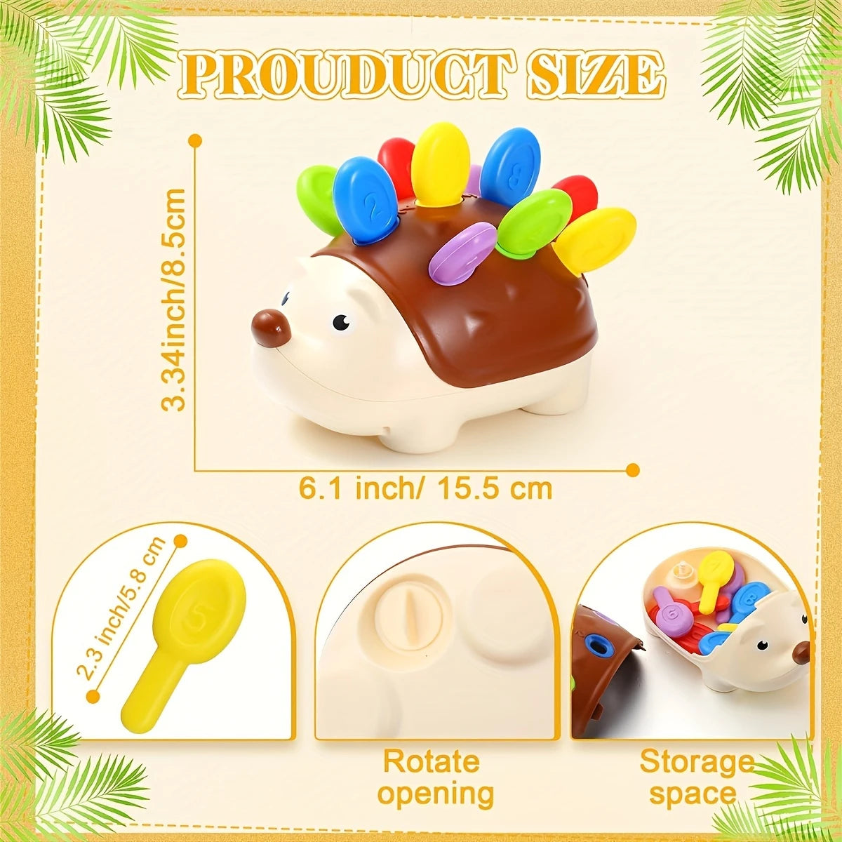 Hedgehog Splicing Toys