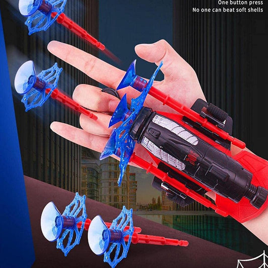Spiderman Web Shooting Mode Dart Launcher Toy