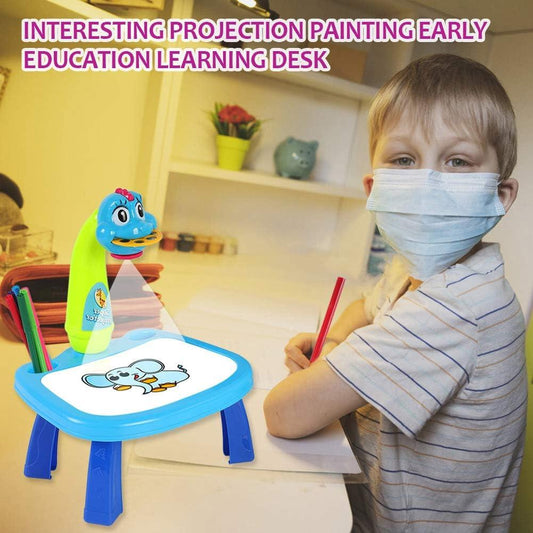 Blue Projector Painting Set for Kids