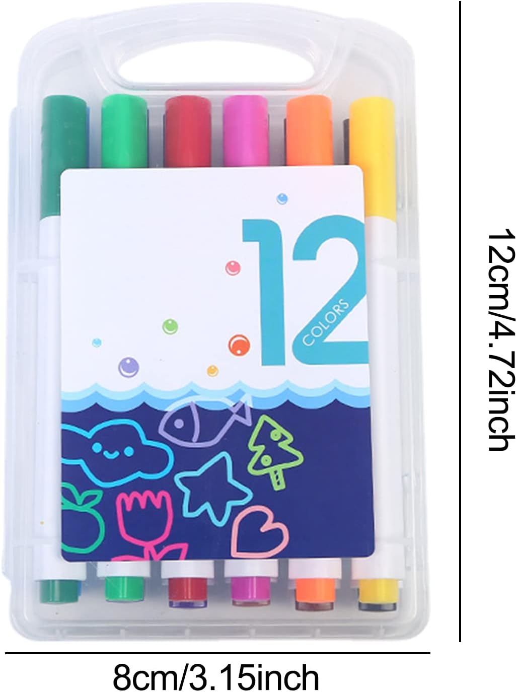 Magical Water Painting Pen - 7-Color Magical Floating Water Painting Pen