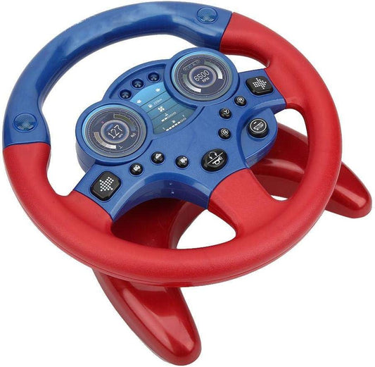 Car Steering Wheels Light Sound Effect Simulation