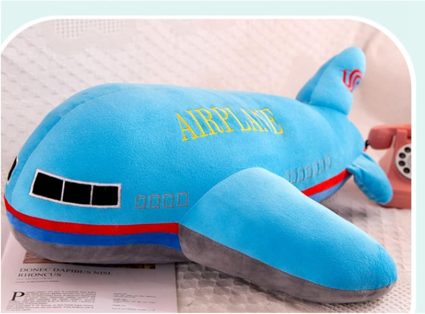 Airplane, Soft Plush Toy