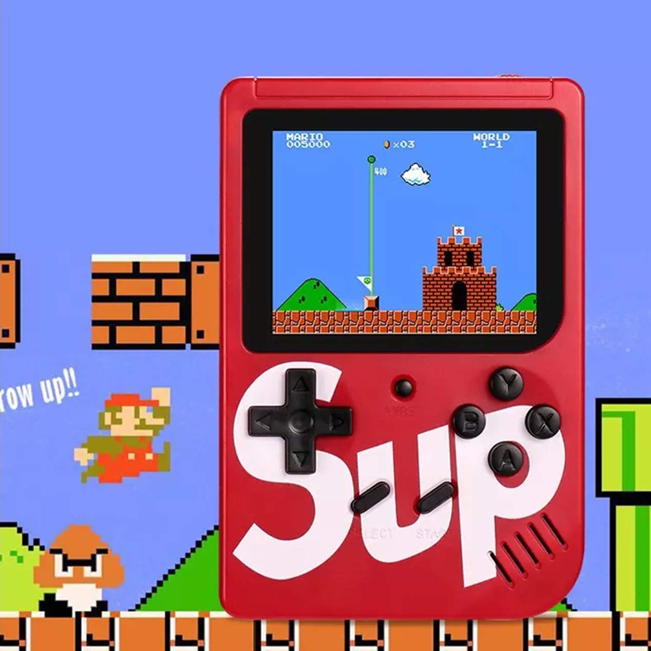 Sup 4 in 1 Digital Game Console Port Video Game with Handheld