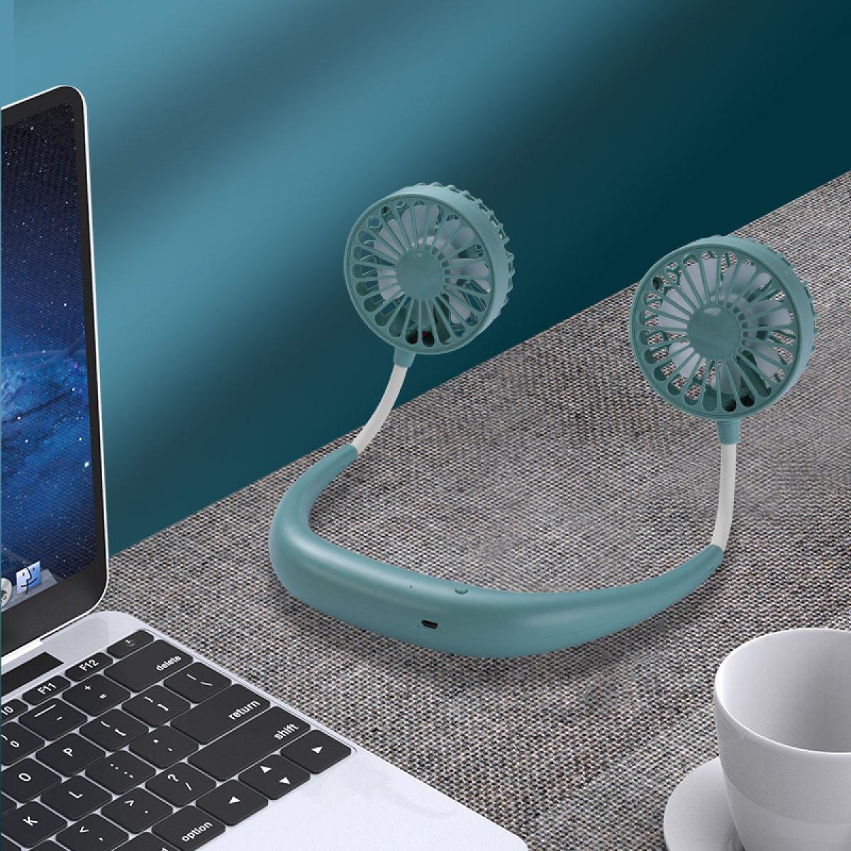 Adjustable Hanging Neck Fan