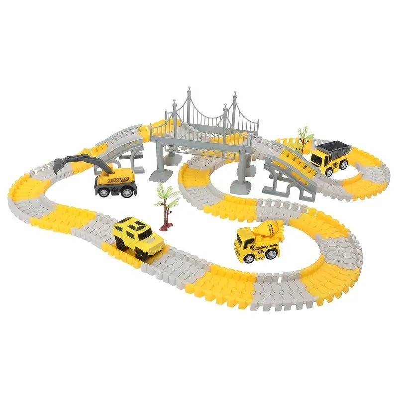 Kids DIY Engineering Car Track