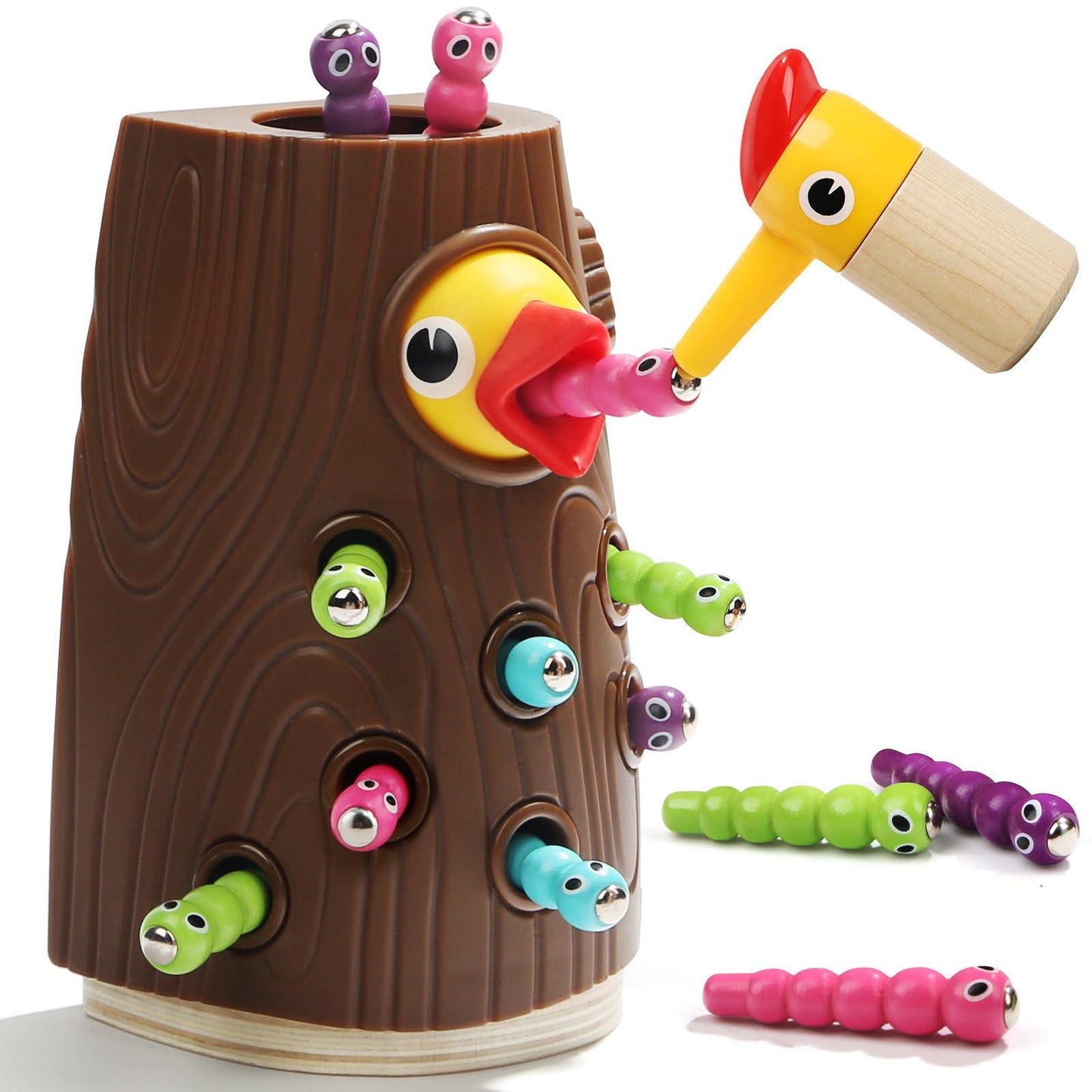 Magnetic Toddler Toys Catching And Feeding Pretend Play Game