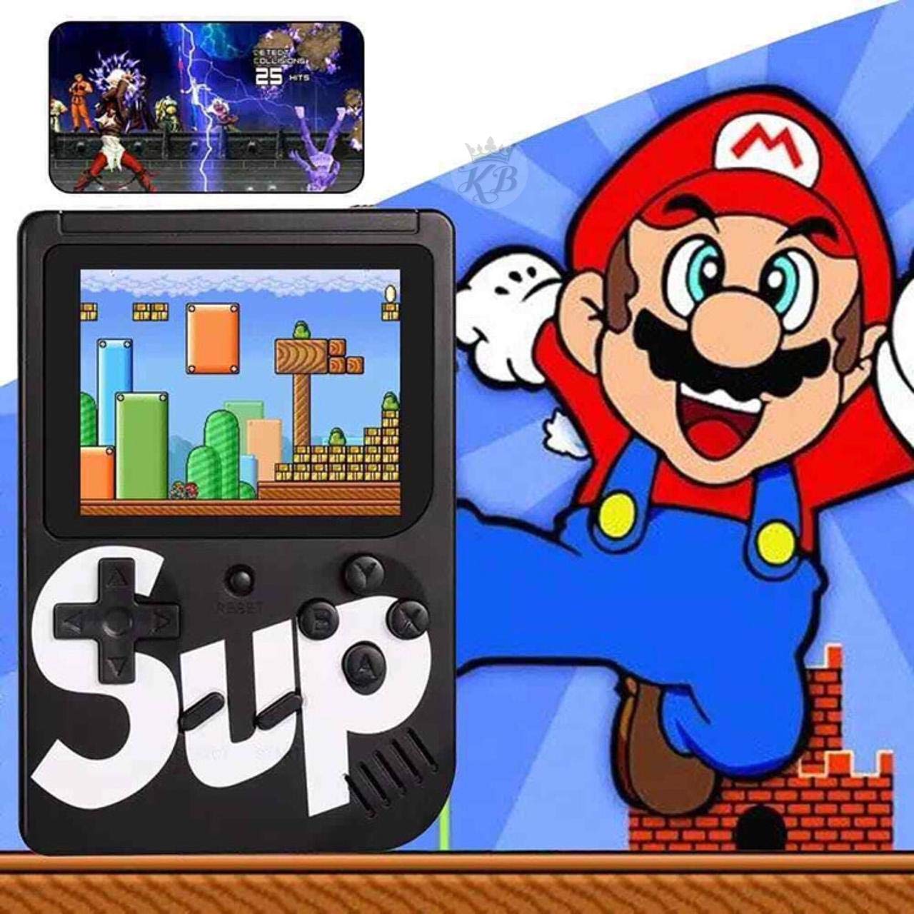 Sup 4 in 1 Digital Game Console Port Video Game with Handheld
