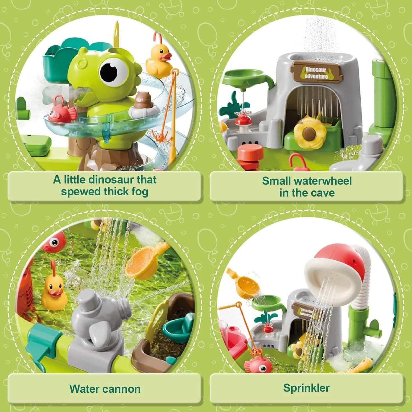 Toddler Water Table with Pump