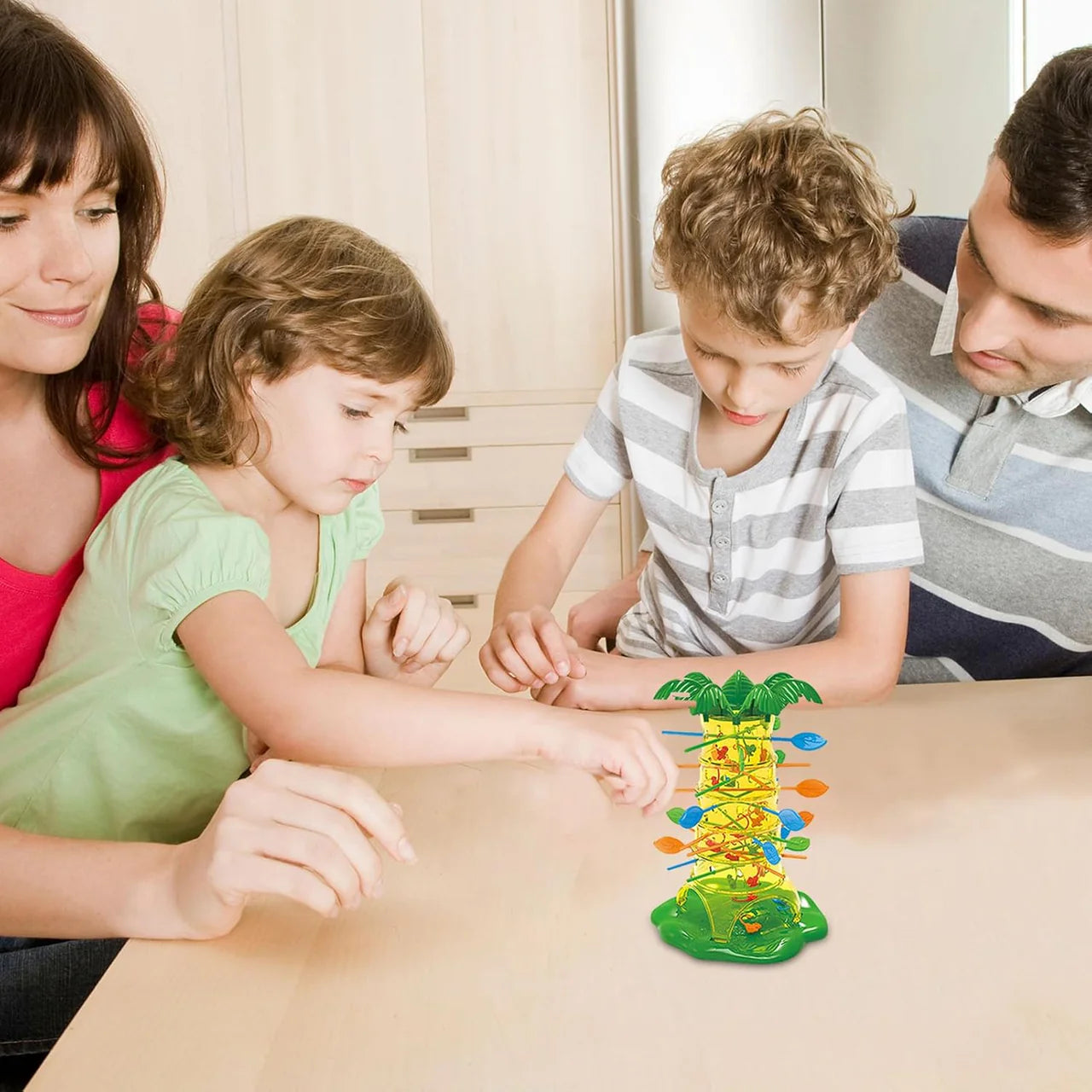 Mini Crazy Flipping Monkey Climbing Tower Game