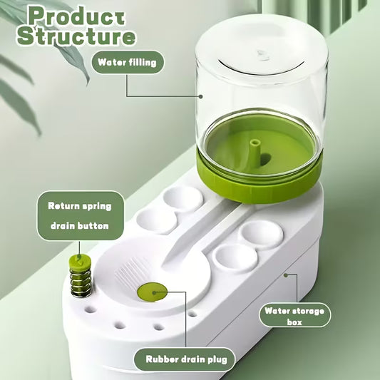 Automatic Brush Cleaning Device