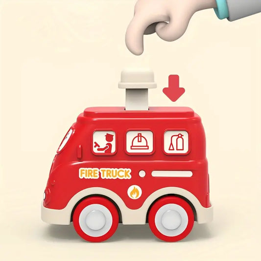 Push & Go Friction Cute Tool Car – Assortment