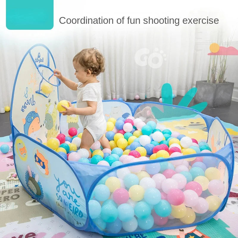 Foldable Baby Ocean Ball Pool Children's Tent Swimming Pool Baby
