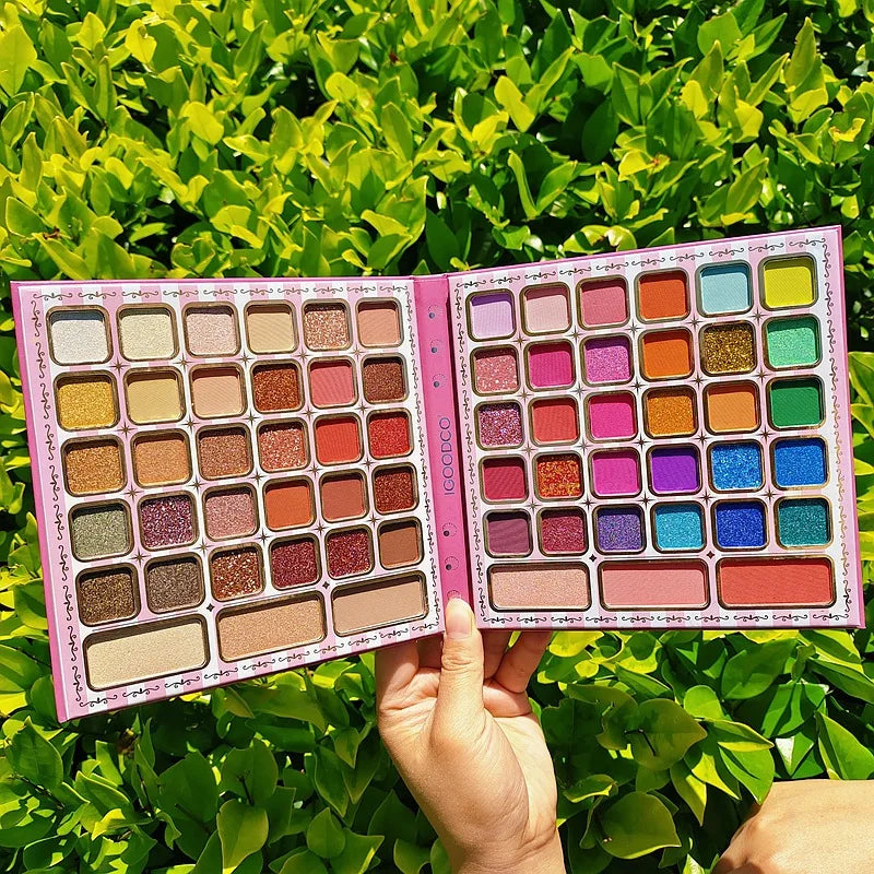 66 Color Metallic Makeup Set