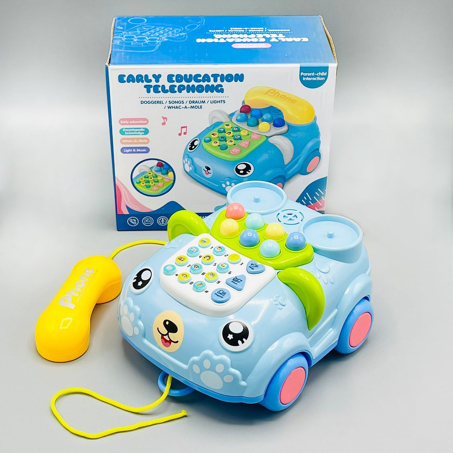 Musical Electronic Children's Play Telephone Multifunctional Toy For Kids And Toddlers
