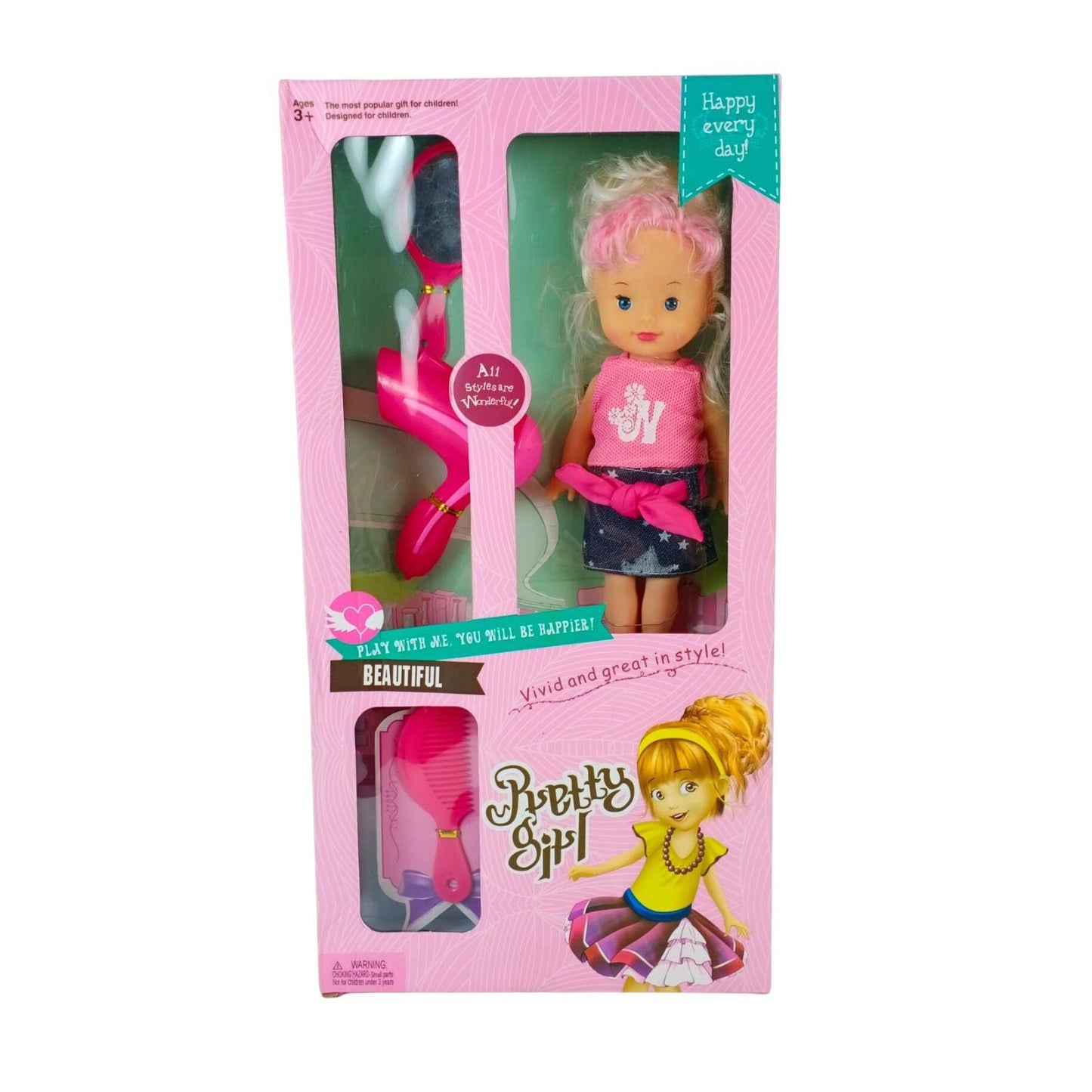 Happy Everyday Fashion Doll Patty Girl Vivid and Great in Style