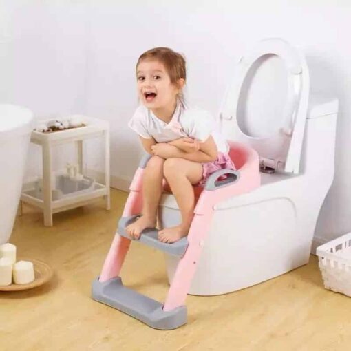 2 Steps Stylish Potty Training Seat with Ladder