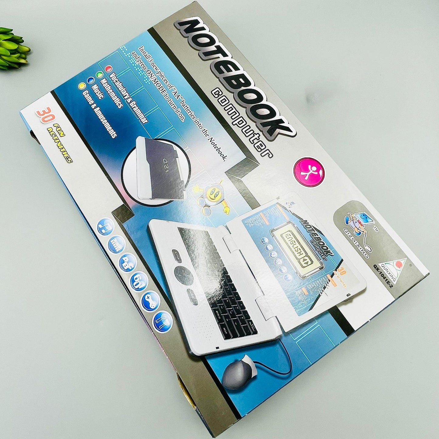 Educational Toy Tote and Go Laptop Early Learning Notebook Computer