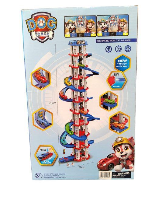 Spiral Parking Racing Track