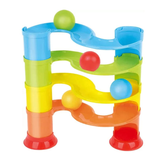 4 Stages Multicolor Baby Ball Tower