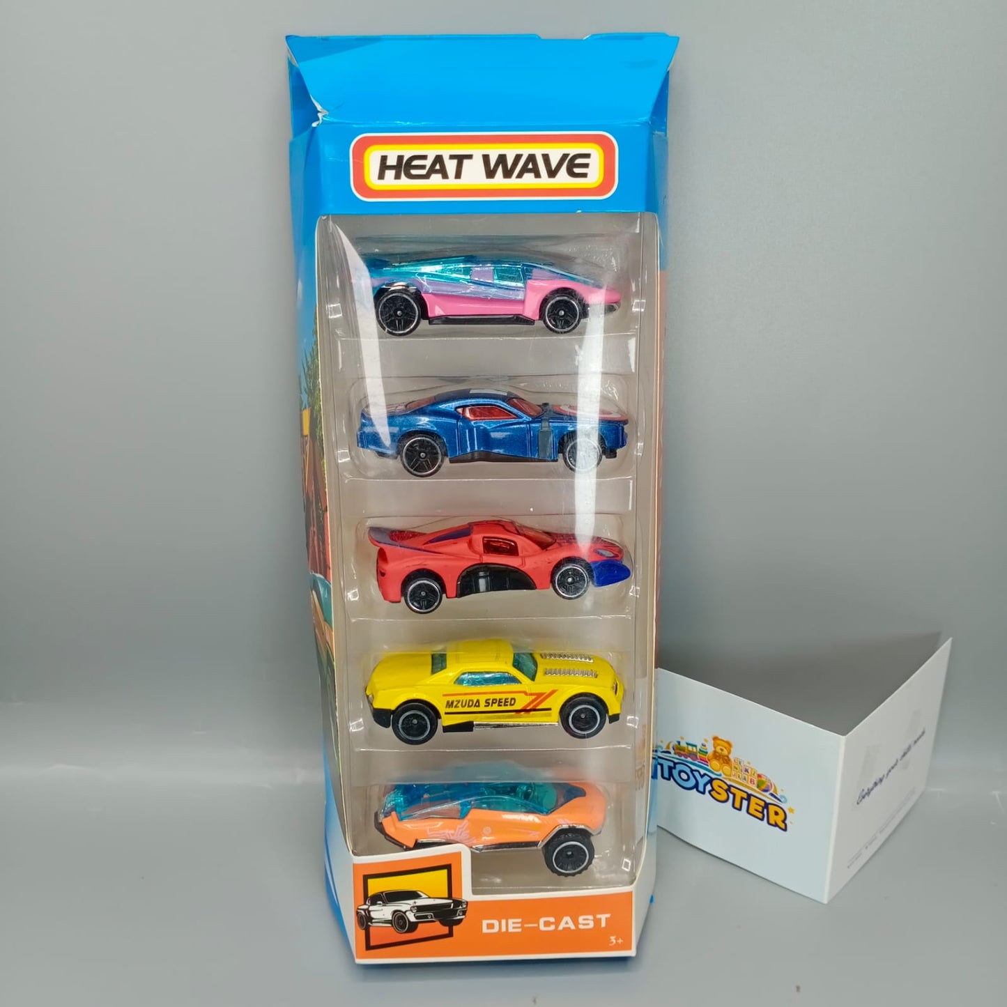 Heat Waves Die-cast Car Model Set For Boys