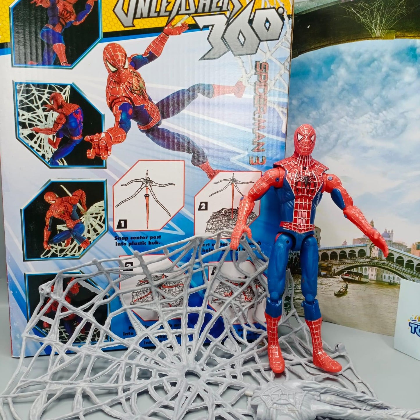 Realistic Amazing Spider-Man doll hand to do the moving Children Toys Set