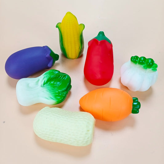 Cute Chu Chu Baby Bath Toy Colorful Soft Rubber, Funny Toys