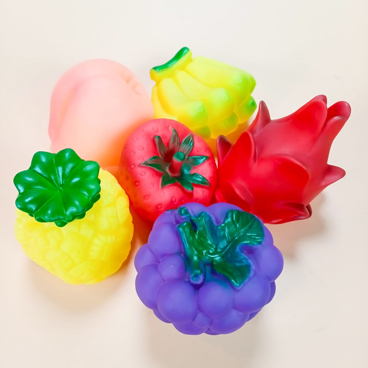 Cute Chu Chu Baby Bath Toy Colorful Soft Rubber, Funny Toys