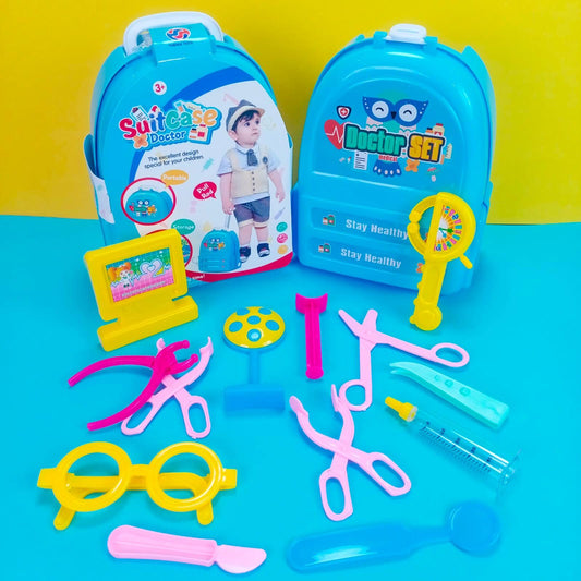 Dessert Suitcases For kids Playset with Accessories, Adorable Travel Suitcase