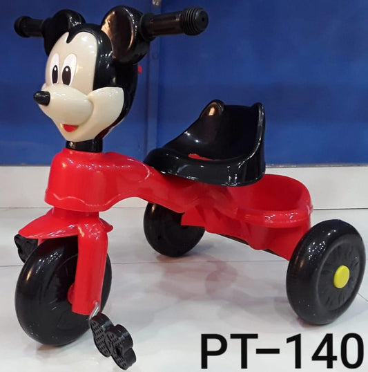 Mickey Mouse Black and RedThree Wheeler Kids Tricycle