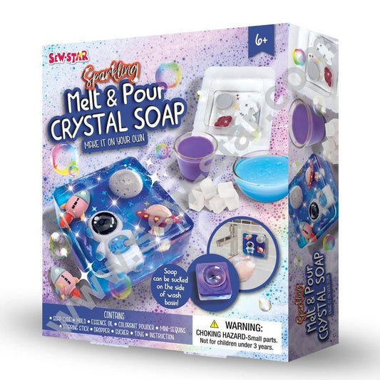 Sparkling Melt and Pour Crystal Soap