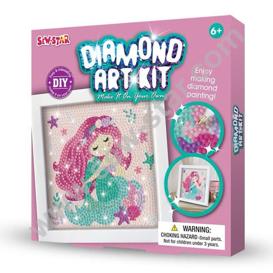 Mermaid Diamond Art Bead Kit