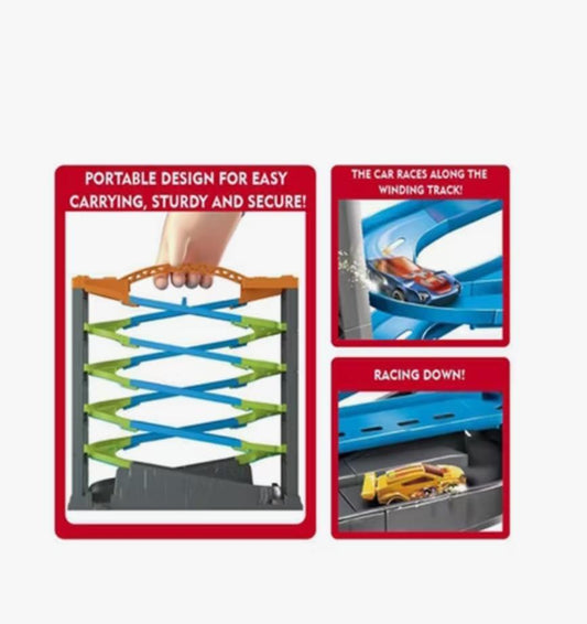 Alloy Racing Car Track Set for Kids