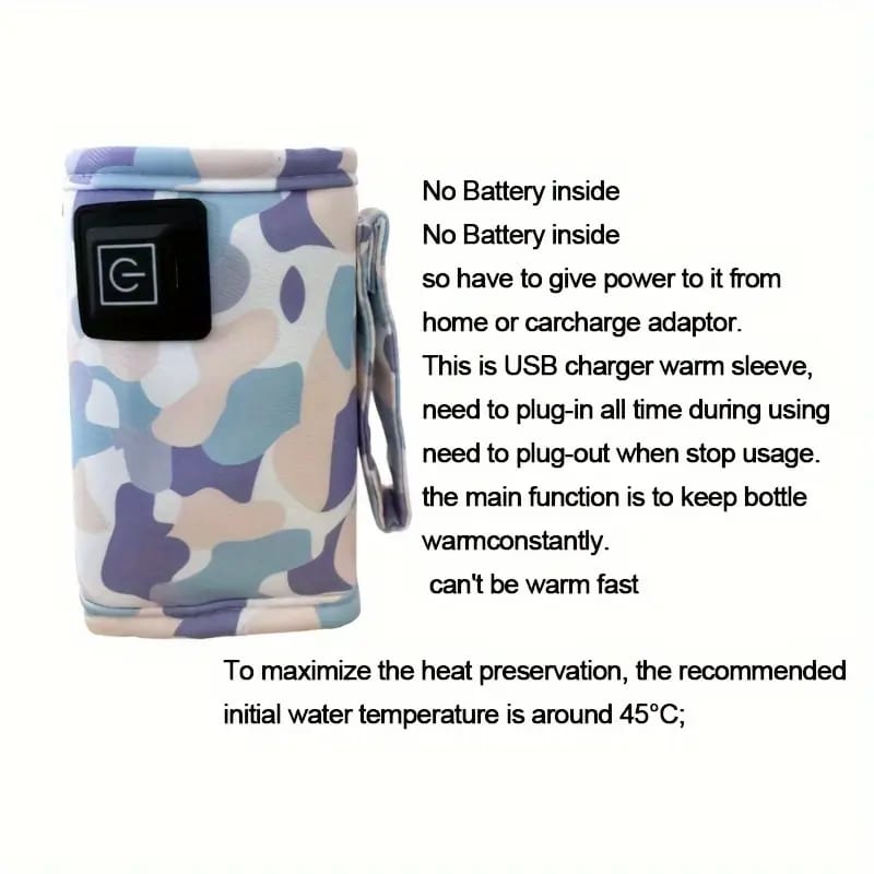 HOTMIR USB Charger Feeding Bottle Warmer