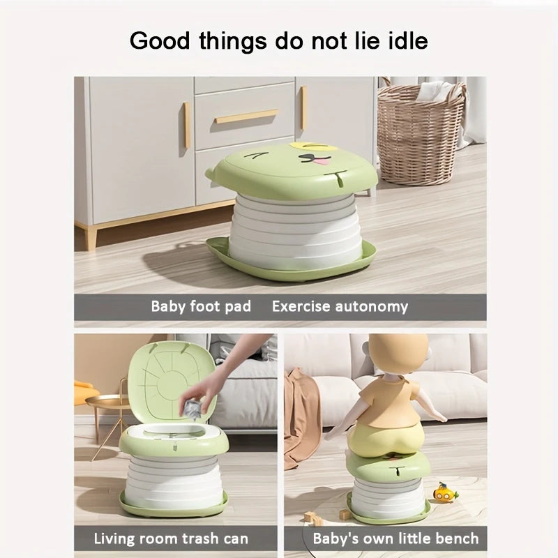 Child Kids Travel Toilet Foldable Emergency Potty Training Seat