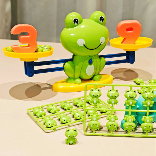 Educational Frog Math Balance Toy with Numbers 2, 3, & 6
