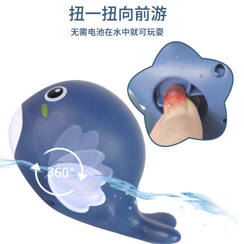 Newborn Cute Dolphin Bath Toy – 1Pc